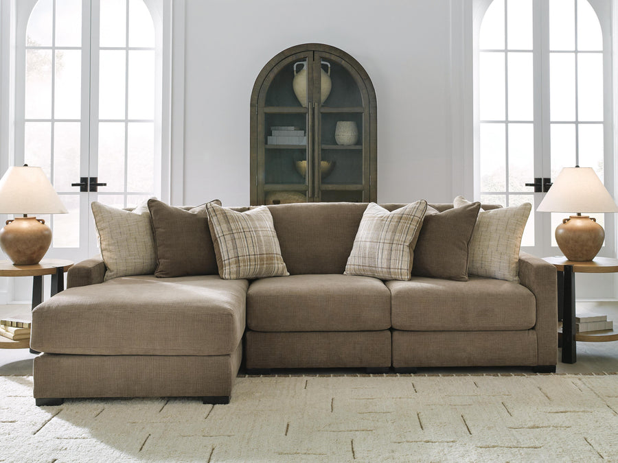 Magnolia Park 3-Piece Sectional with Chaise