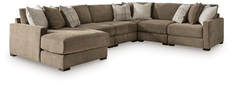Magnolia Park 6-Piece Sectional with Chaise