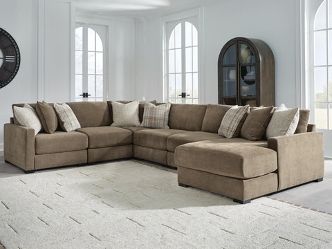 Magnolia Park 6-Piece Sectional with Chaise