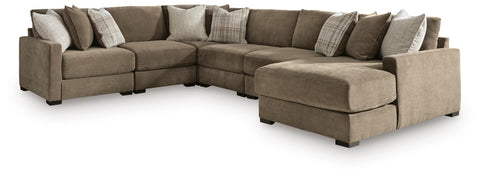 Magnolia Park 6-Piece Sectional with Chaise