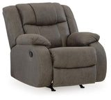 First Base Reclining Loveseat and Recliner