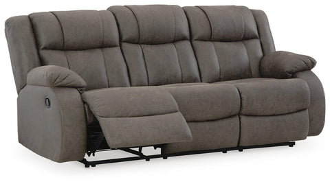 First Base Reclining Sofa and 2 Recliners