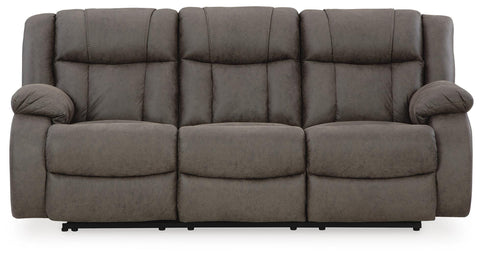 First Base Reclining Sofa and 2 Recliners