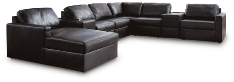 Westbridge 8-Piece Sectional with Chaise and Storage Consoles