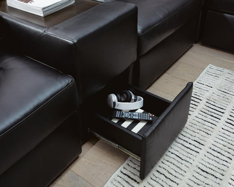 Westbridge 8-Piece Sectional with Chaise and Storage Consoles