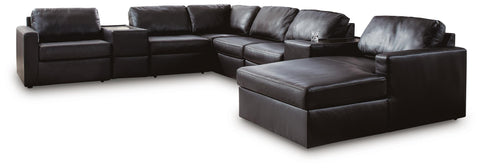Westbridge 8-Piece Sectional with Chaise and Storage Consoles