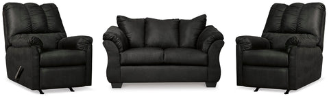 Darcy Loveseat and 2 Recliners