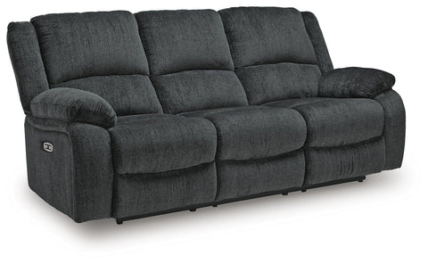 Draycoll Power Reclining Sofa and Loveseat Set