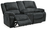 Draycoll Reclining Loveseat with Console and Recliner