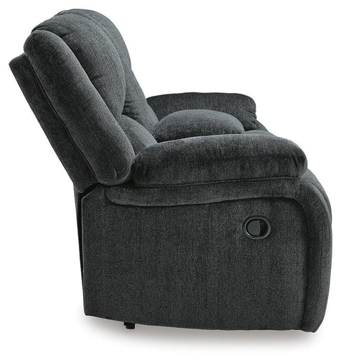 Draycoll Reclining Loveseat with Console and Recliner