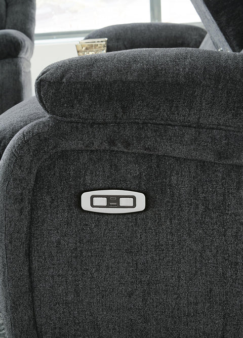 Draycoll Power Reclining Sofa and Loveseat Set