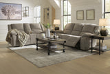 Draycoll Power Reclining Sofa and Loveseat Set