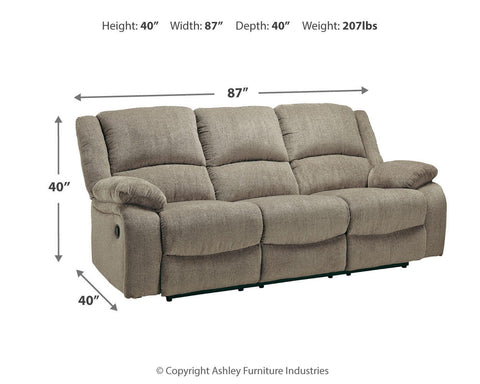 Draycoll Reclining Sofa, Loveseat and Recliner