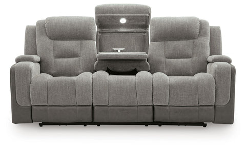 Mixed Motion Power Reclining Sofa