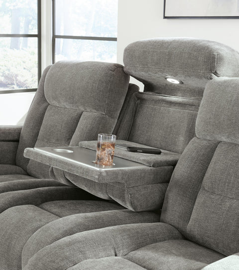 Mixed Motion Power Reclining Sofa