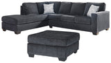 Ashbury 2-Piece Sectional and Ottoman