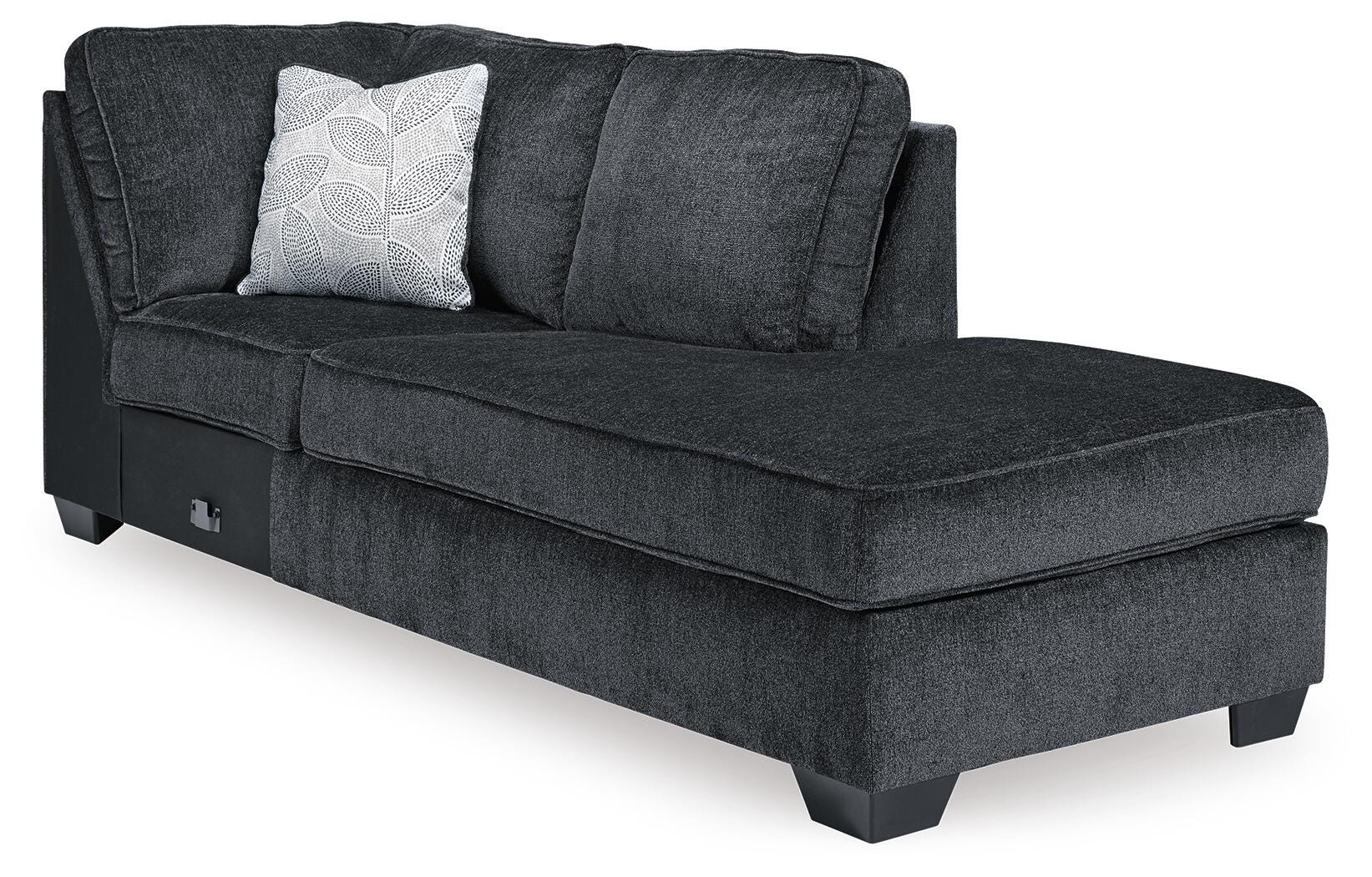 Ashbury 2-Piece Sleeper Sectional with Ottoman