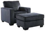 Ashbury Chair and Ottoman