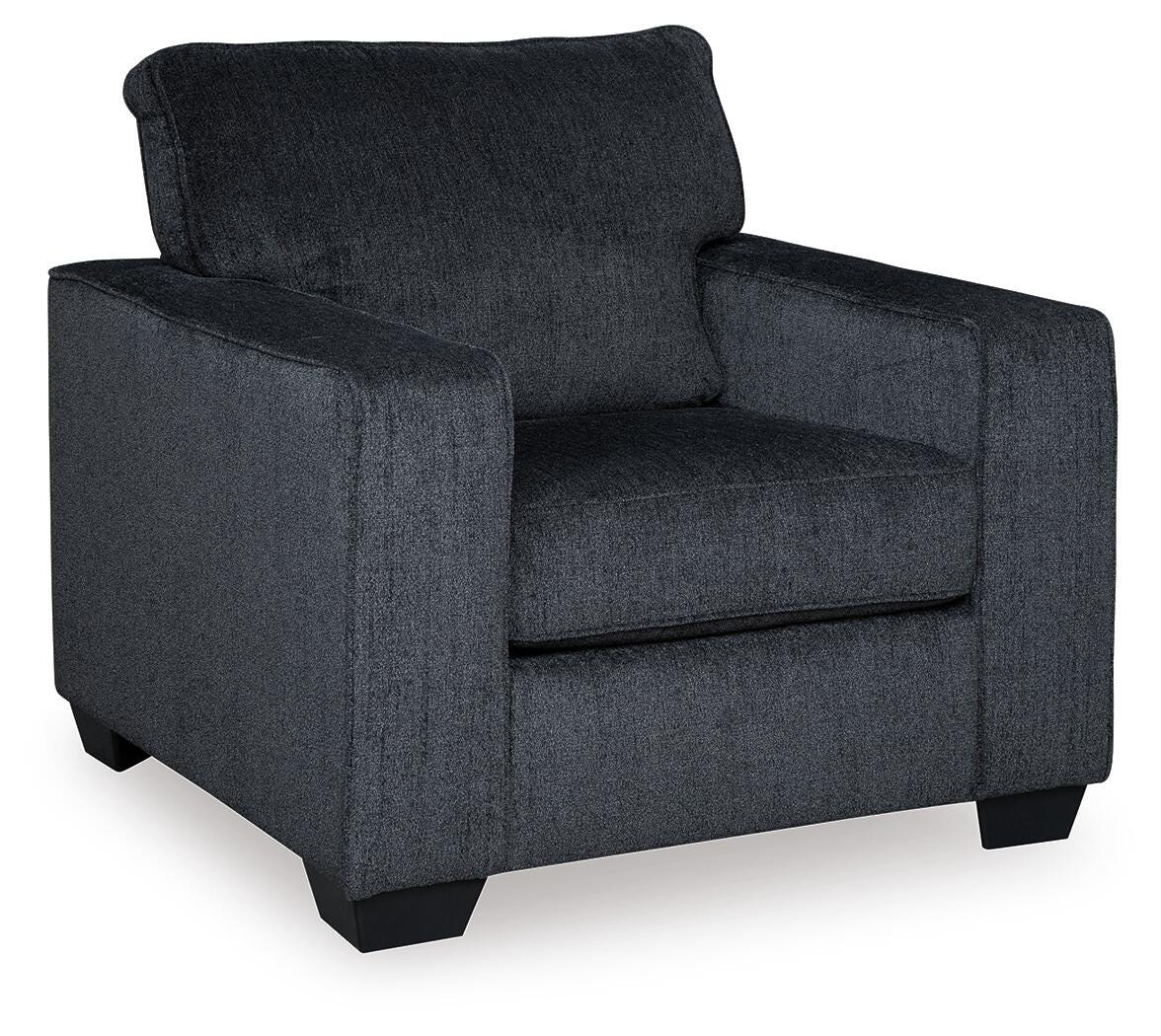 Ashbury Chair and Ottoman