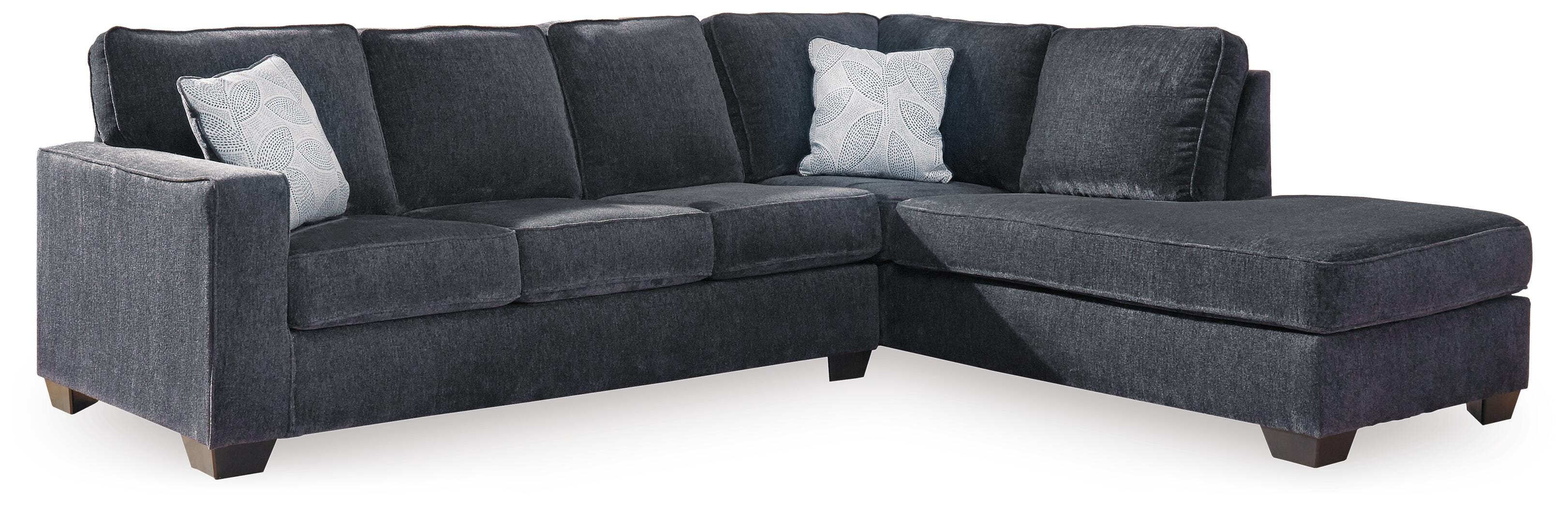 Ashbury 2-Piece Sectional and Ottoman