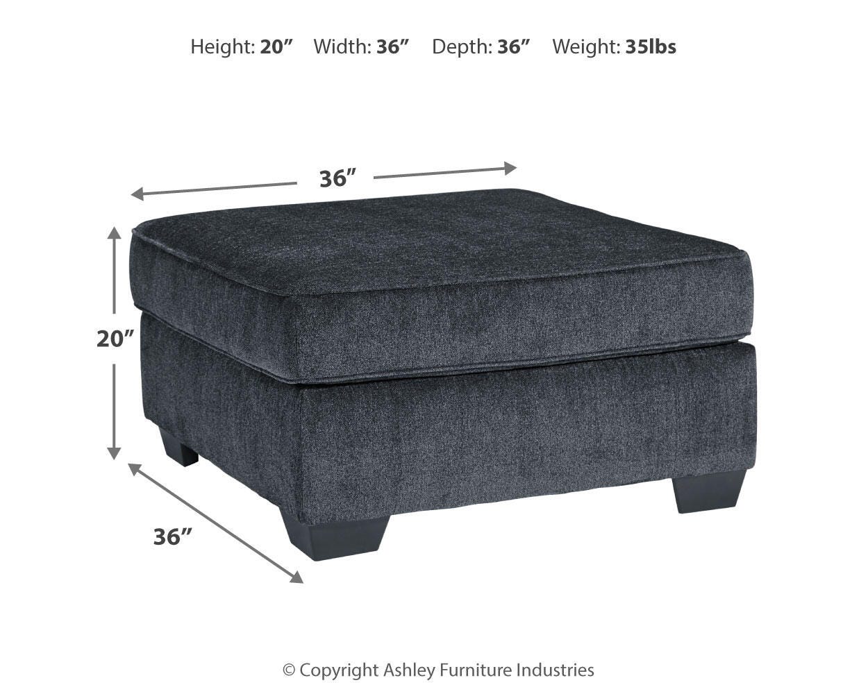 Altari 2-Piece Sectional with Ottoman