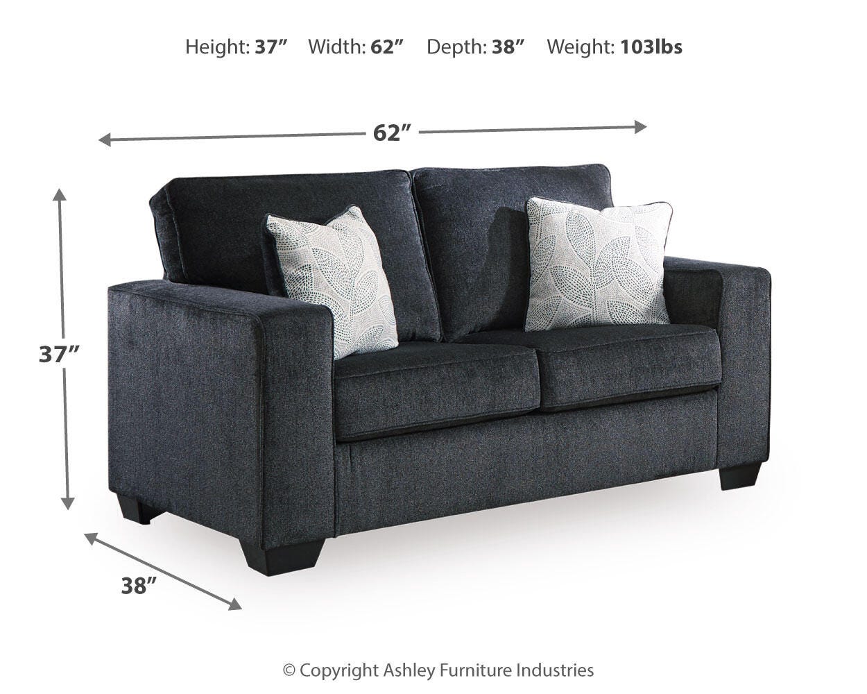 Ashbury Sofa Sleeper, Sofa, Loveseat, and Ottoman
