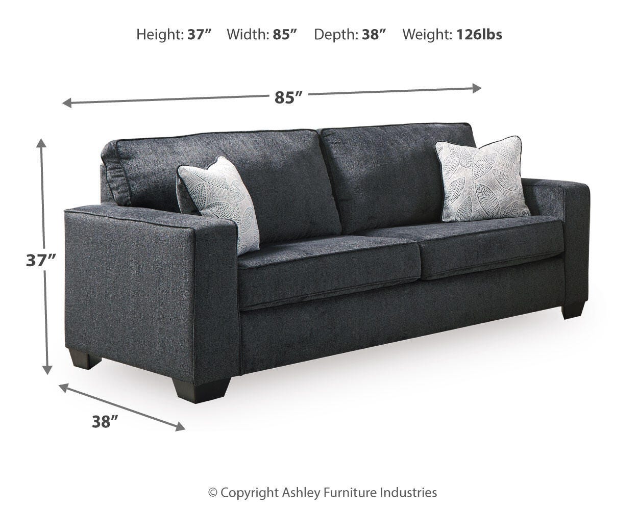 Ashbury Sofa, Loveseat and Chair