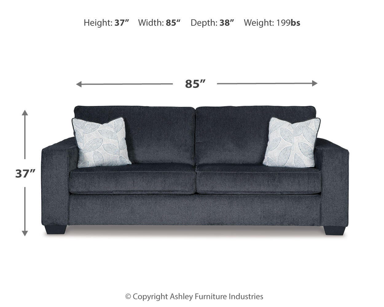 Ashbury Sofa Sleeper with Chair