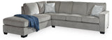 Ashbury 2-Piece Sectional with Chaise, Loveseat and Ottoman