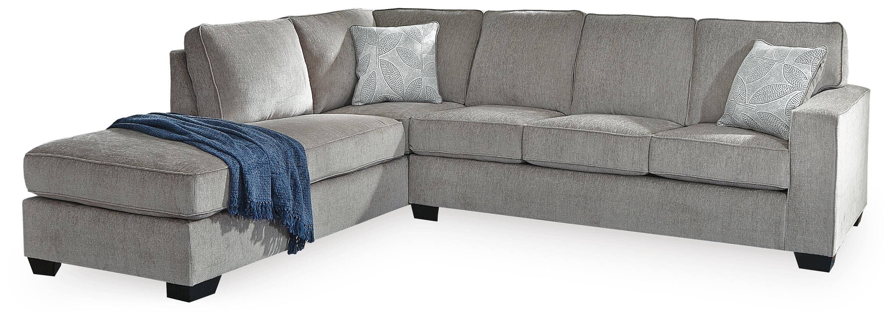 Ashbury 2-Piece Sectional and Ottoman