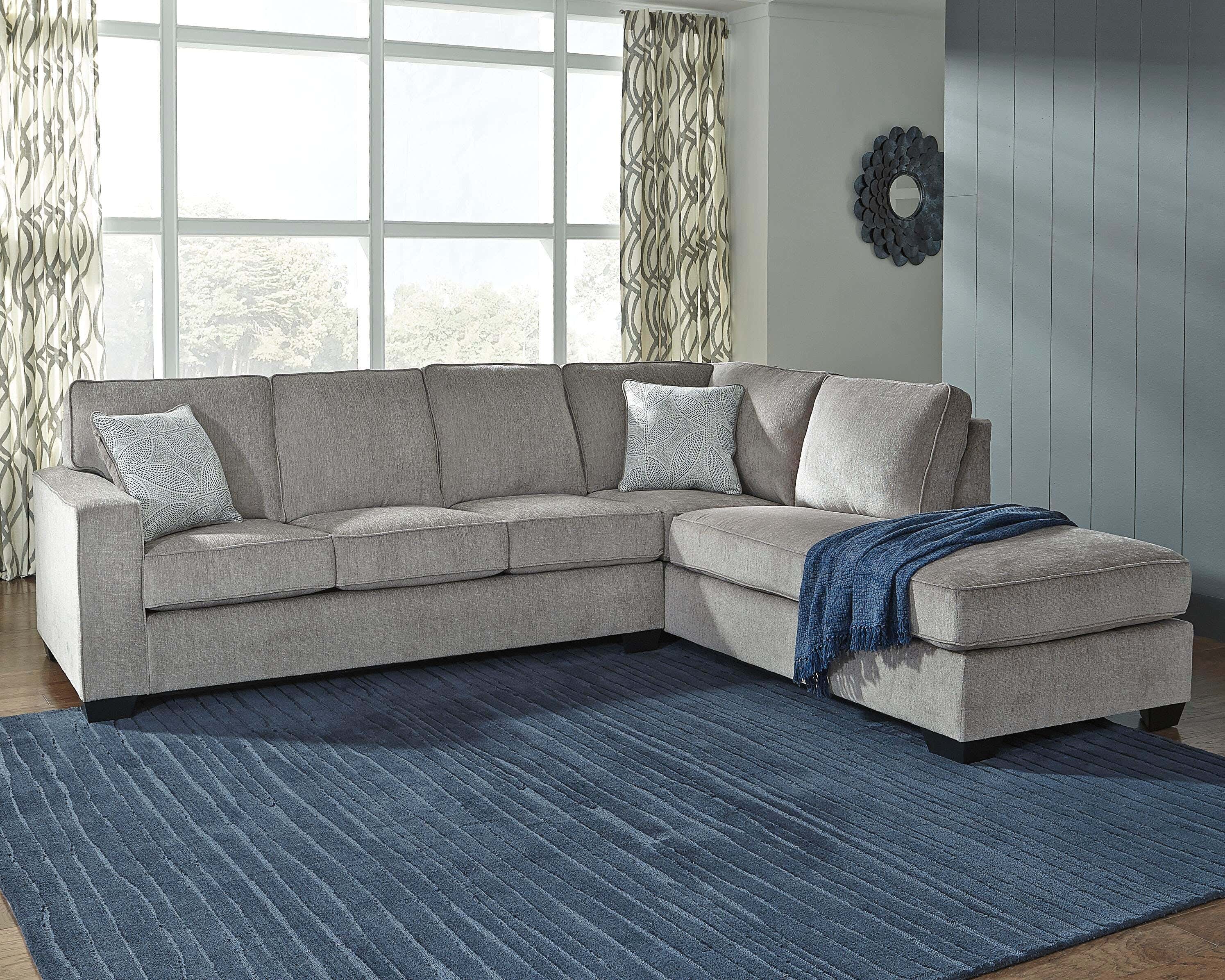 Ashbury 2-Piece Sleeper Sectional, Loveseat and Ottoman