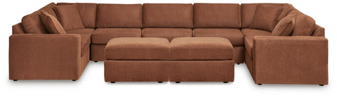 Solstice 7-Piece Sectional and 2 Ottomans