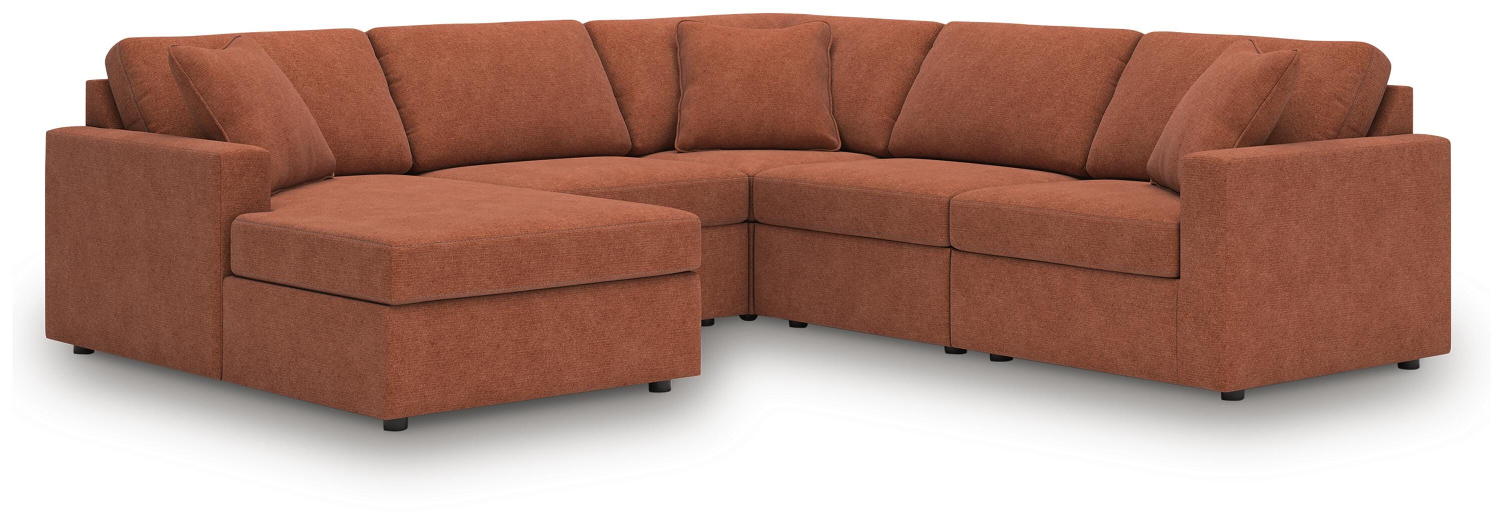 Solstice 5-Piece Sectional with Chaise