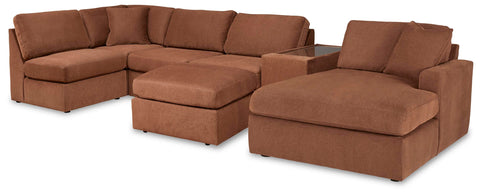 Solstice 6-Piece Sectional with Chaise and Ottoman