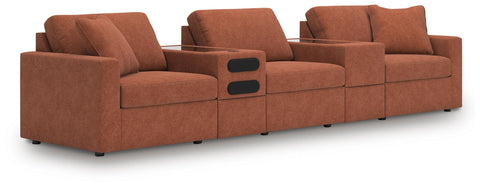 Solstice 5-Piece Sectional with Audio System