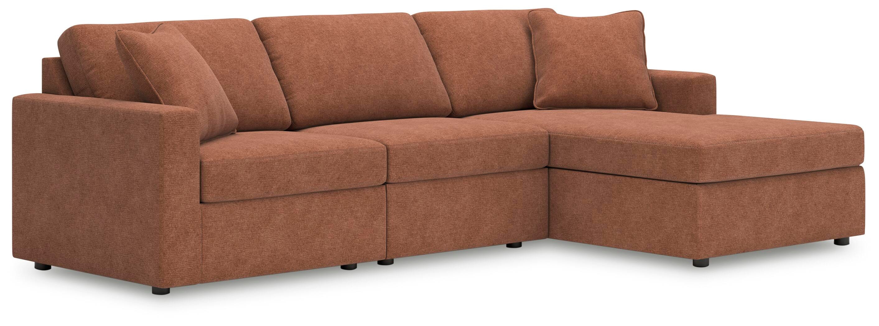 Solstice 3-Piece Sectional Sofa Storage Chaise