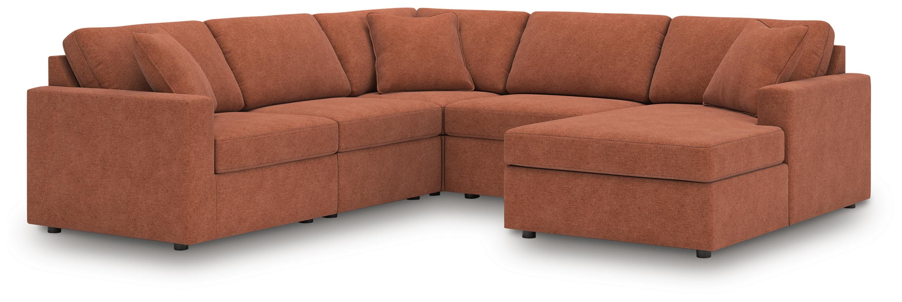 Solstice 5-Piece Sectional with Chaise