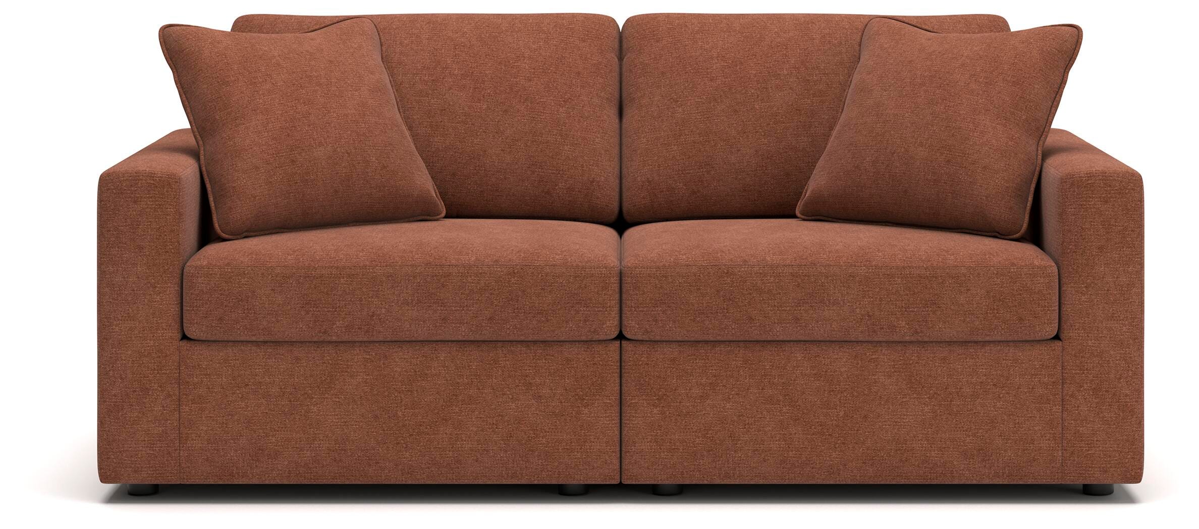 Modmax Pillar Peak Sectional Sofa and Loveseat