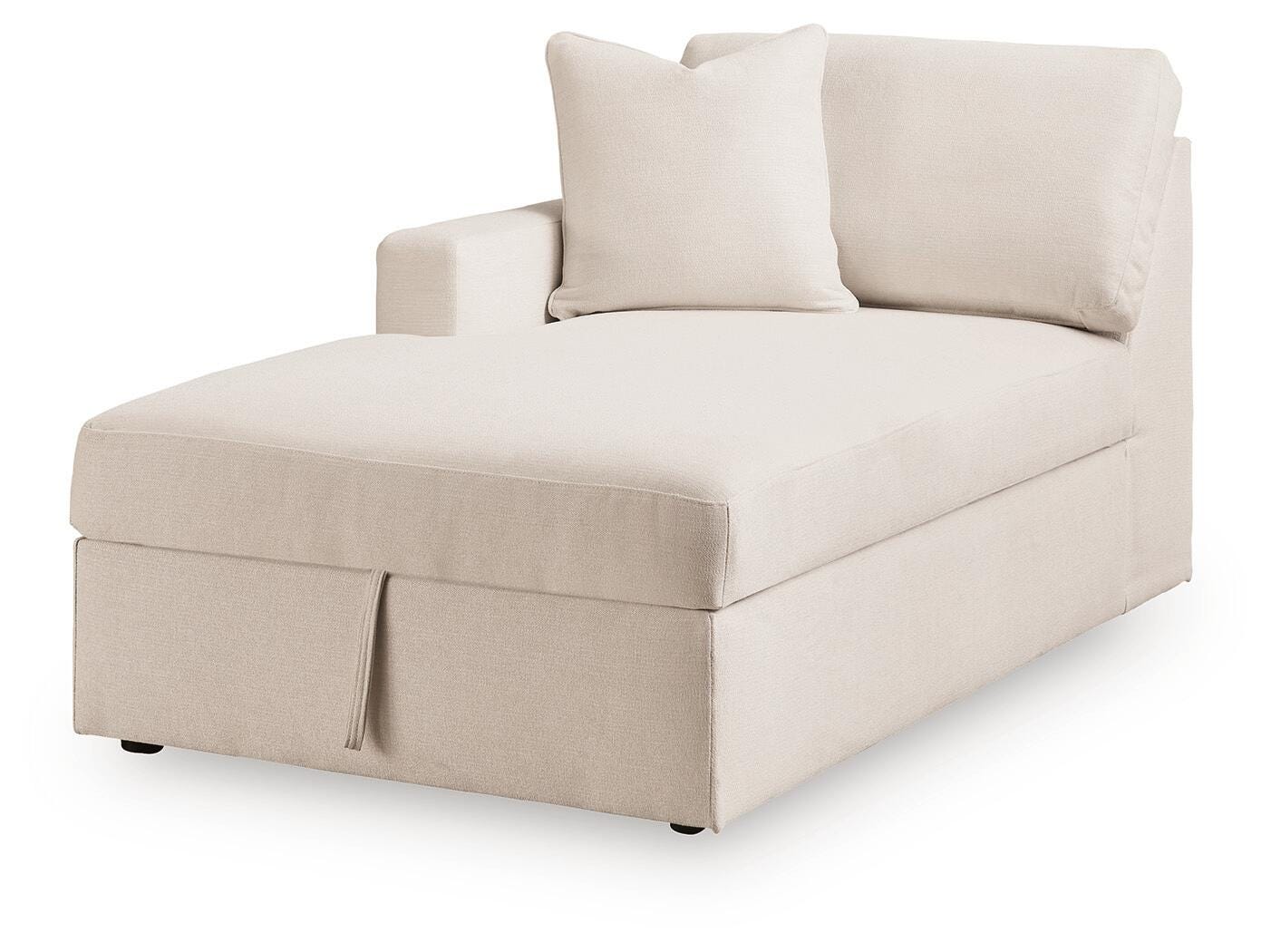 Solstice 5-Piece Double Storage Chaise Sectional with Audio Consoles