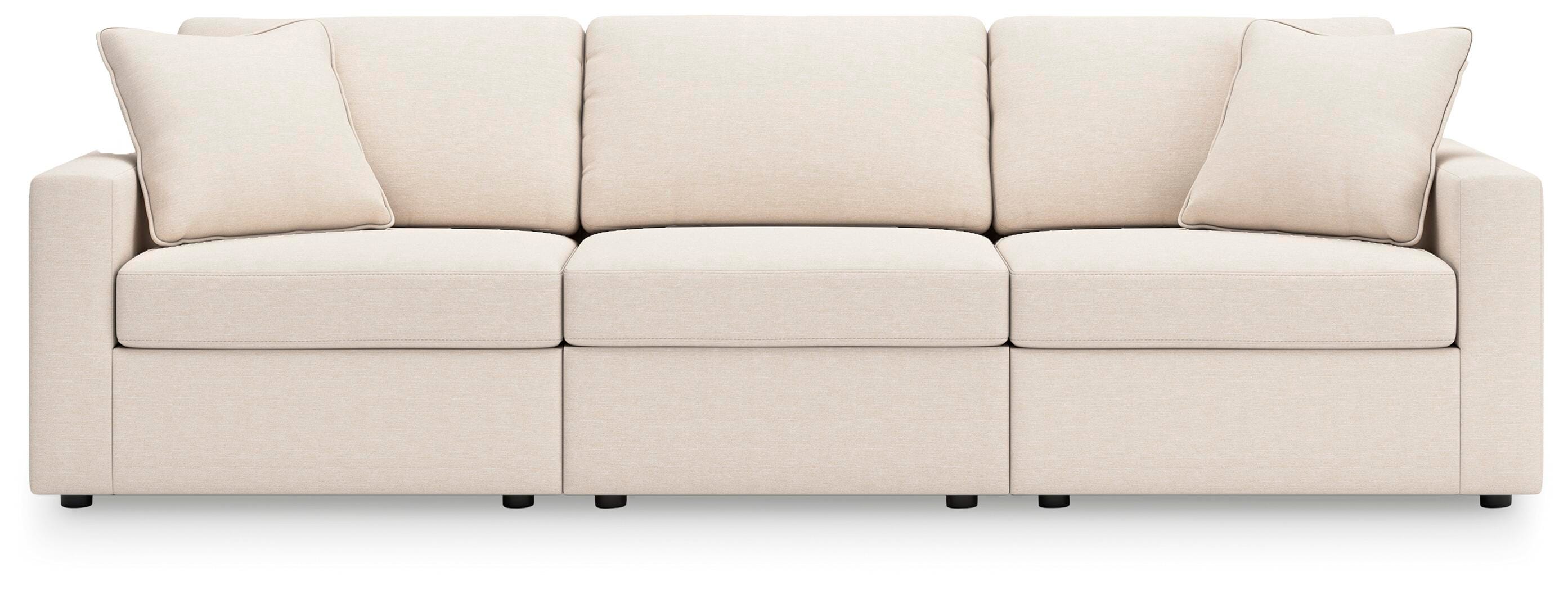 Solstice Pillar Peak Sectional Sofa, Loveseat and Recliner