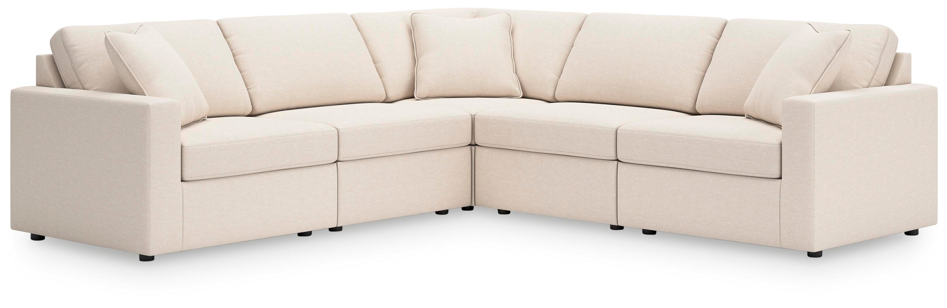 Solstice 5-Piece Sectional with Recliner
