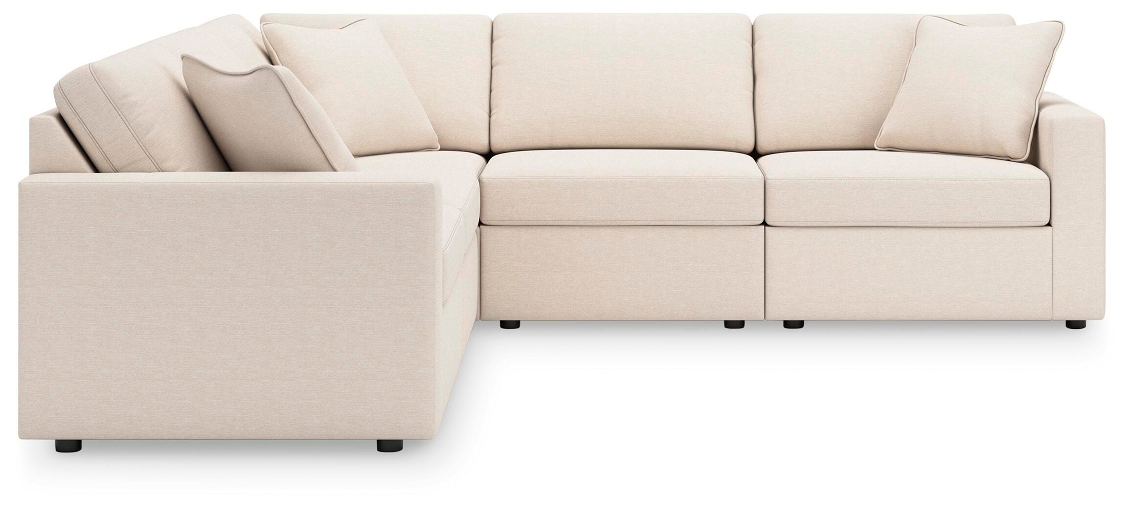 Solstice 5-Piece Sectional with Recliner