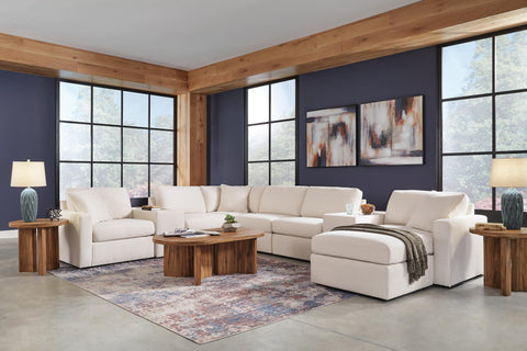 Solstice 8-Piece Sectional and 2 Ottomans