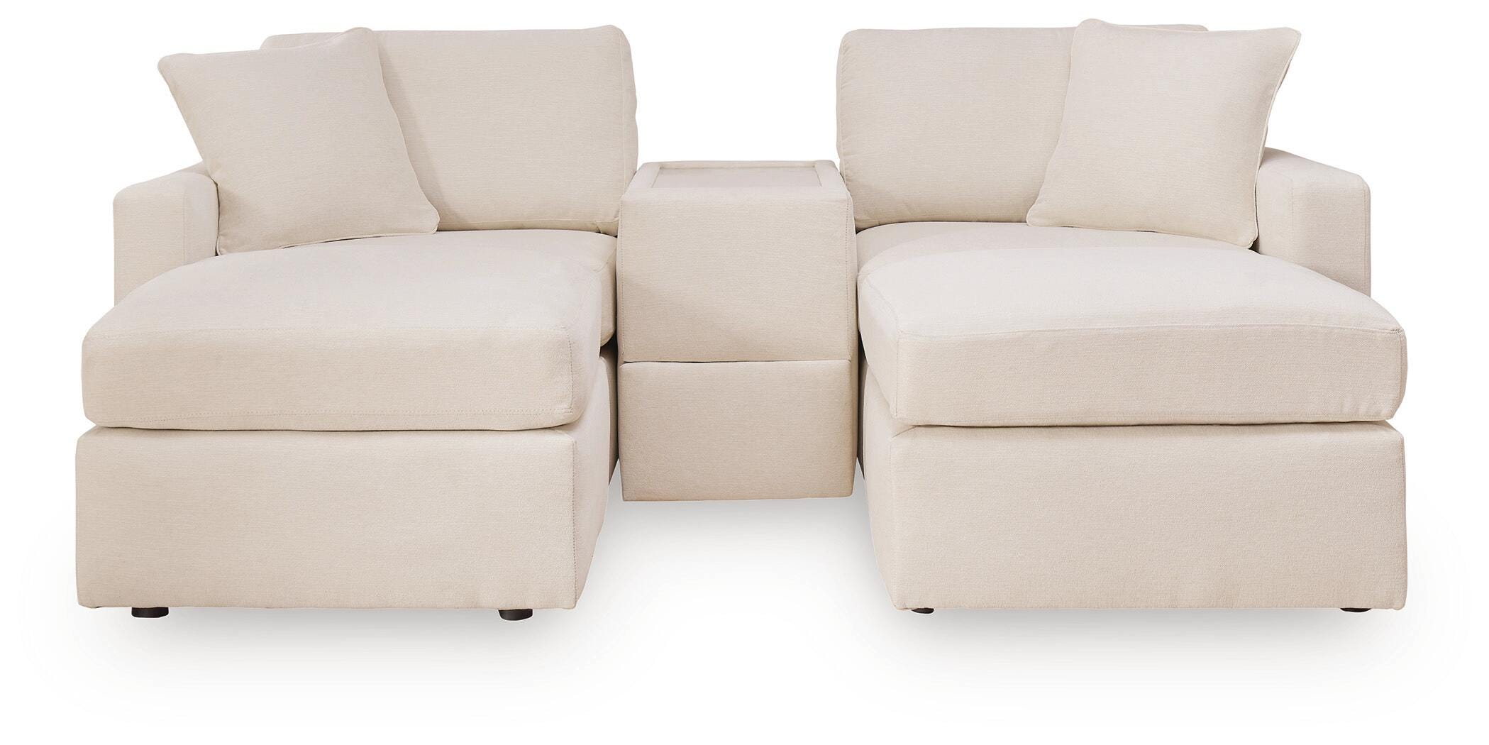 Modmax Pillar Peak Sectional Sofa and Loveseat