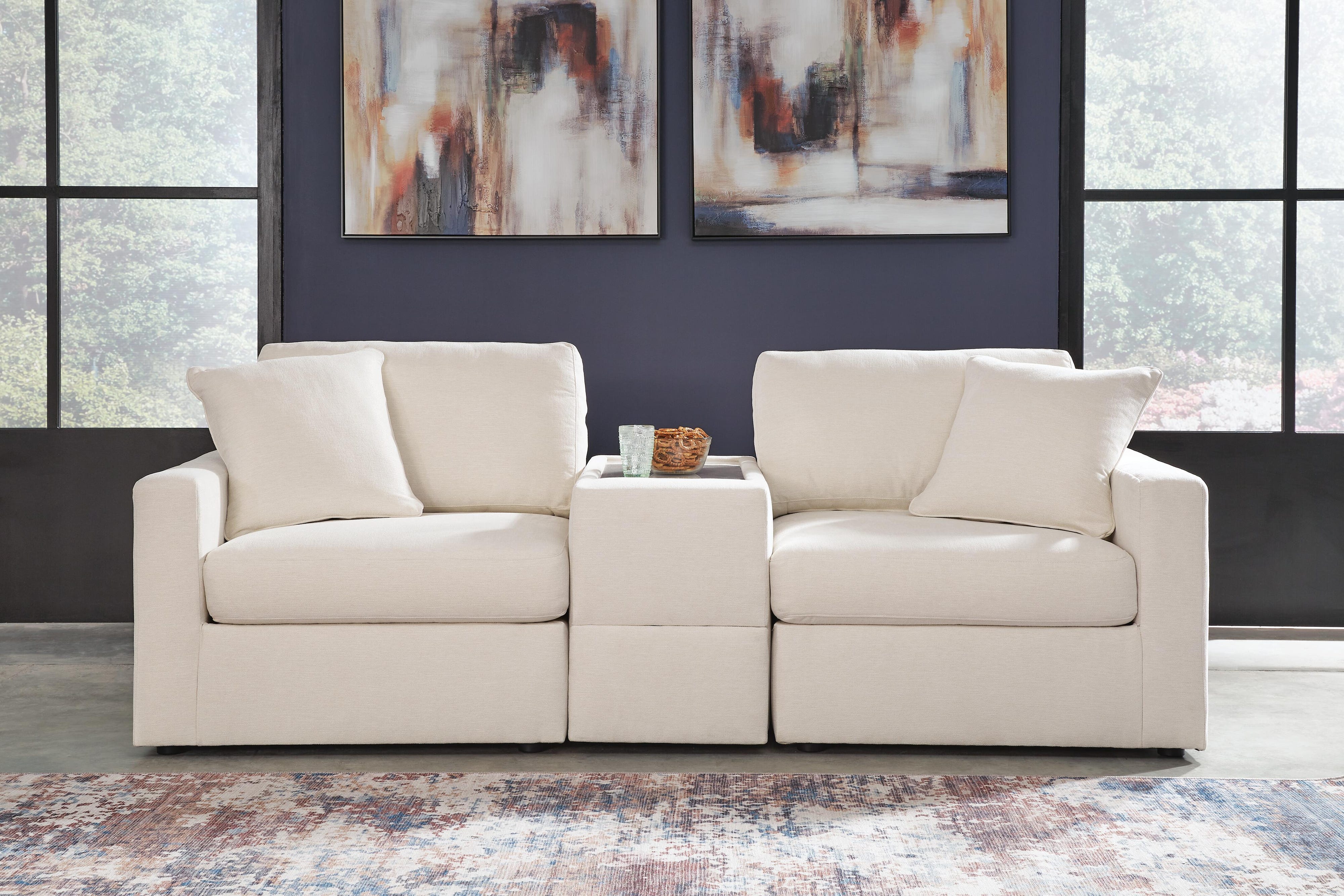 Modmax Sectional Sofa, Loveseat and Recliner