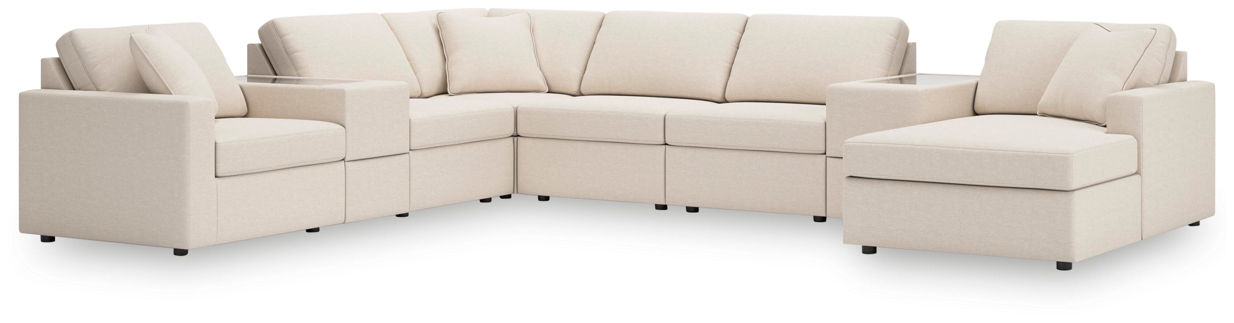 Modmax 8-Piece Sectional with Chaise