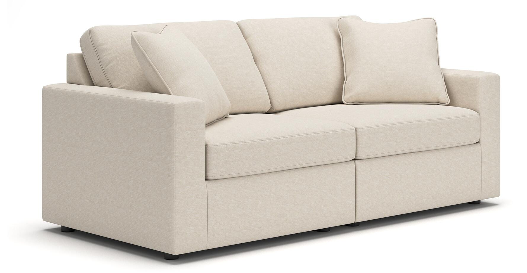 Modmax Pillar Peak Sectional Sofa and Loveseat