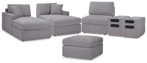 Solstice 5-Piece Sectional and Ottoman
