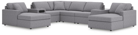 Solstice 8-Piece Sectional with Chaise