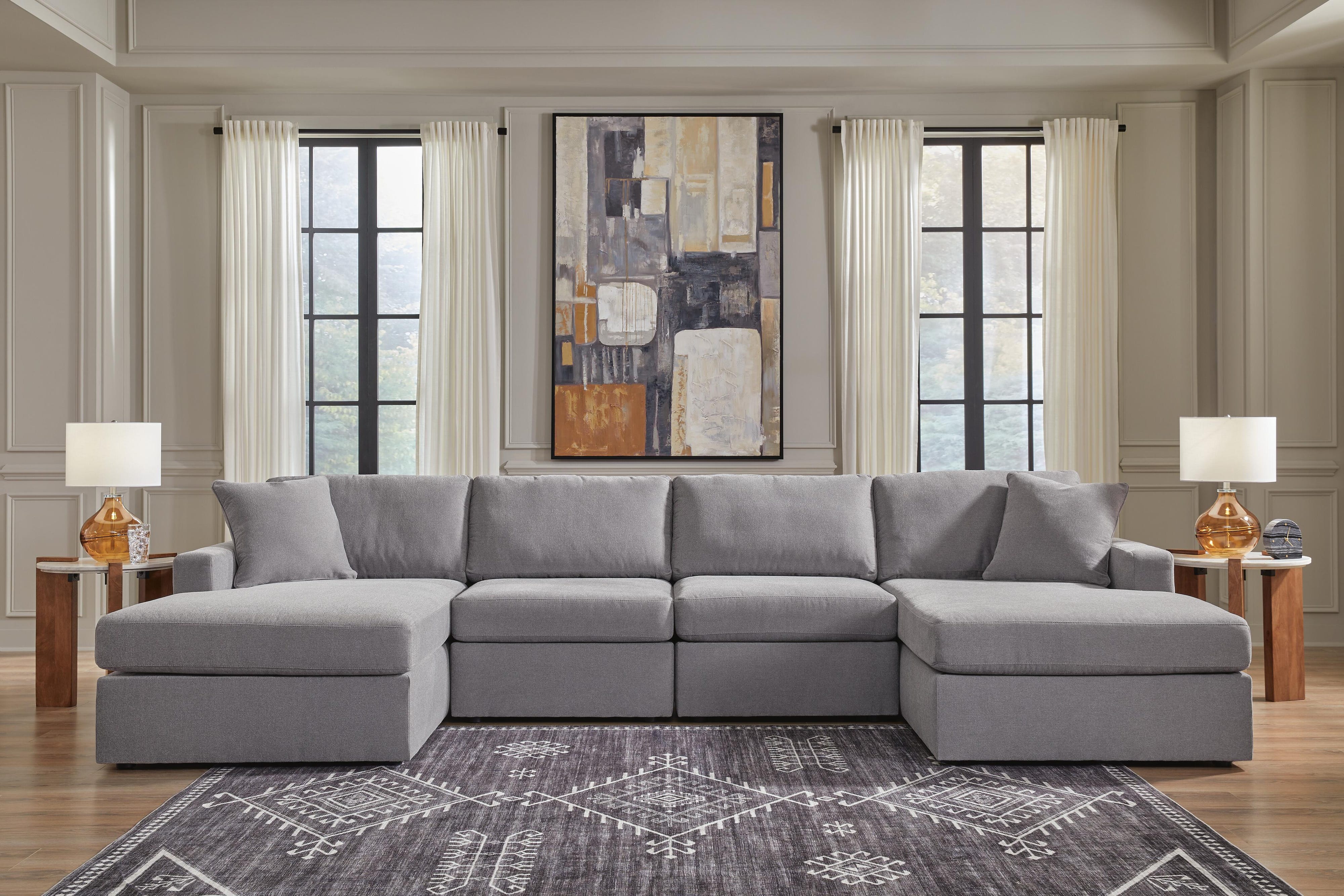 Solstice 4-Piece Sectional with Chaise